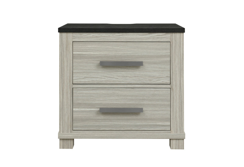 Ashley Brown Nightstand W/USB & Speaker