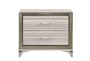 Zambrano White Nightstand