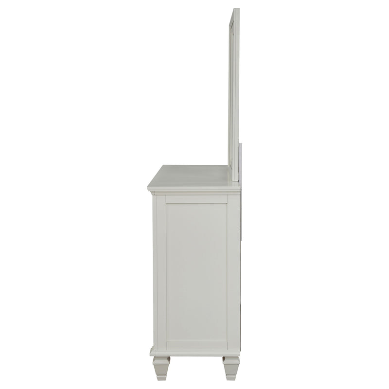 Sandy Beach Dresser with Mirror