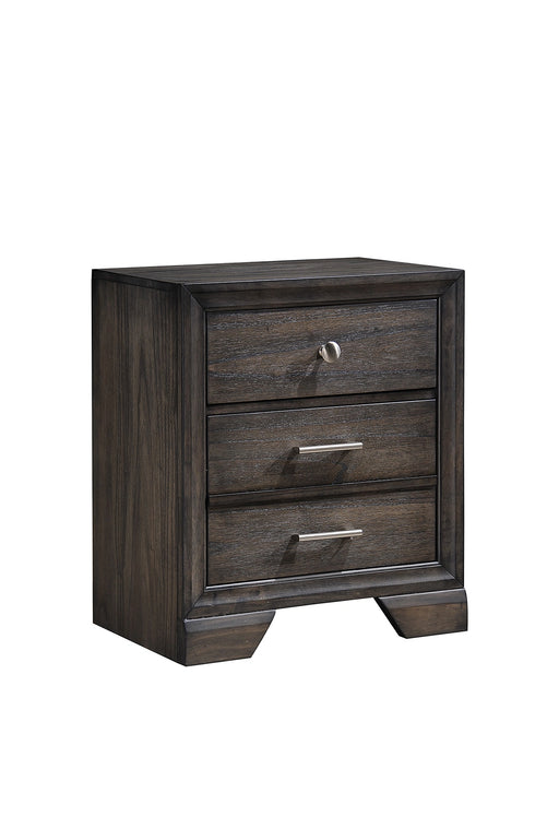 Crown Mark Jaymes Nightsatnd in Dark Brown B6580-2 image