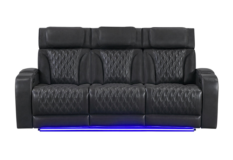 U8611 Blanche Power Reclining Sofa with PHR and LED