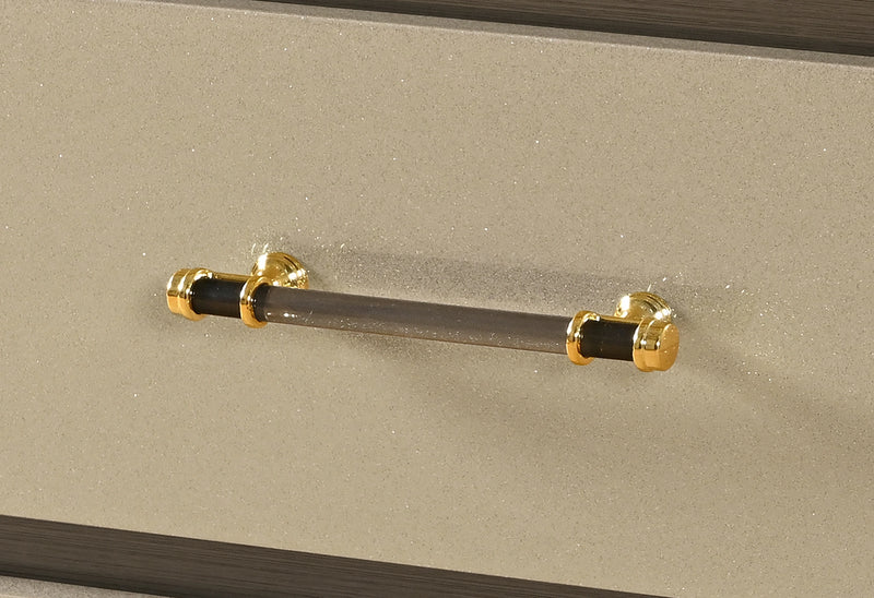 Genesis Gold Nightstand with LED