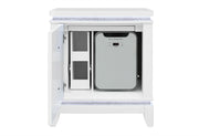 Alina White Bed Group with LED, Cooler, Speaker and USB