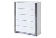 Ylime Smooth White Chest with LED