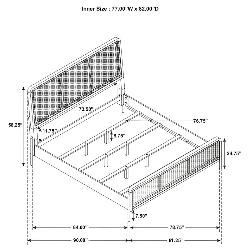 Arini Panel Bed