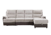 U3822 Sectional with Po and USB