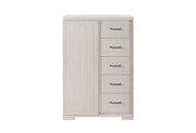 Clara Beige Sliding Door Chest