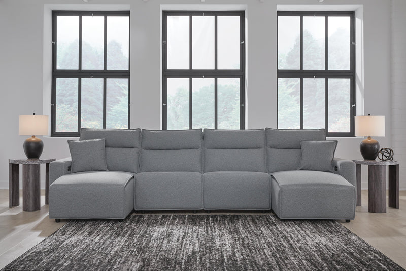 Modmax II Reclining Sectional with Double Chaise
