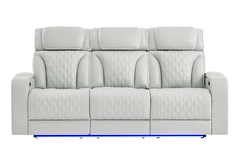 U8611 Blanche Power Reclining Sofa with PHR and LED