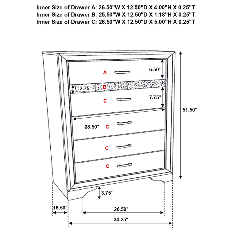 Miranda Chest of Drawers