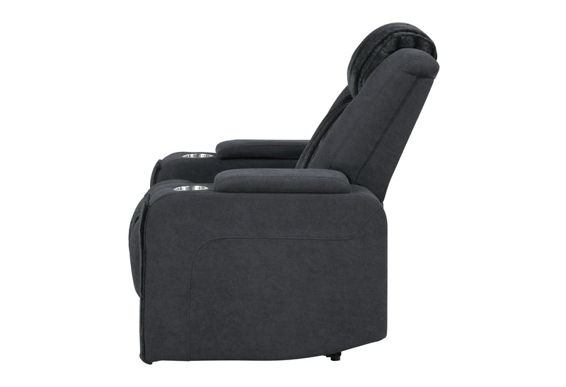 U8000 Power Recliner with Power Headrest and LED