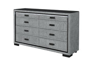 Isabella Grey Dresser with LED