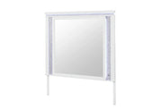 Alina White Mirror with LED