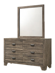 Crown Mark Millie Mirror in Grey image
