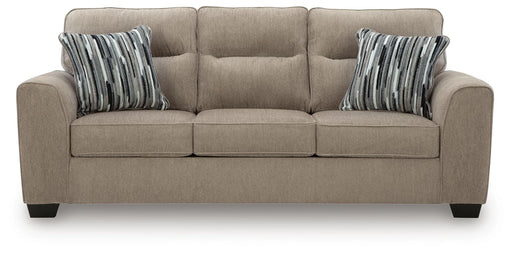 Olten Living Room Set - Mocha 2-Piece: Sofa/Oversized Chair