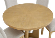 D3124 Natural Dining Table 48"