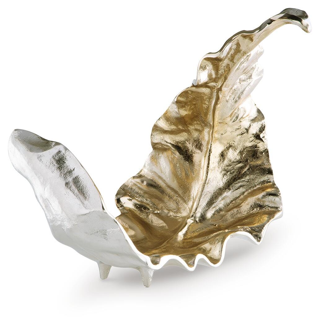 Gold/Silver Finish