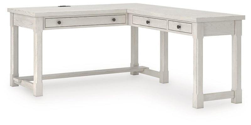 Robbinsdale L-Shaped Home Office Desk