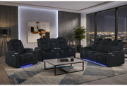 U8000 Pwr Rec Sofa/Pwr Con Rec Loveseat/Pwr Recliner with PHR