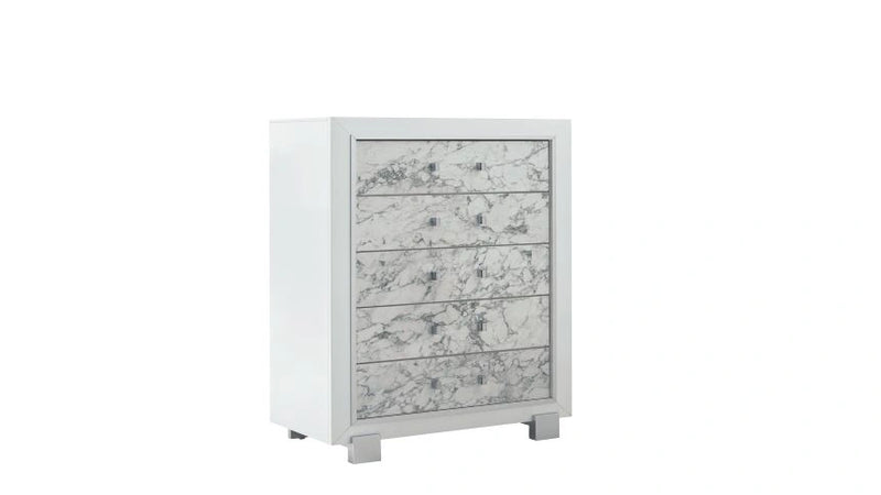 Santorini White Chest