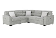 U9401 Nickel Sofa Bed Sectional with 3 Pillows