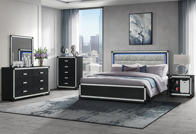 Soleil Bed Group with Cooler and Speaker