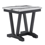 T1319 Blk/Wht End Table