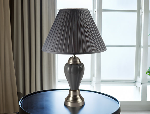 26 Porcelain Lamp Grey