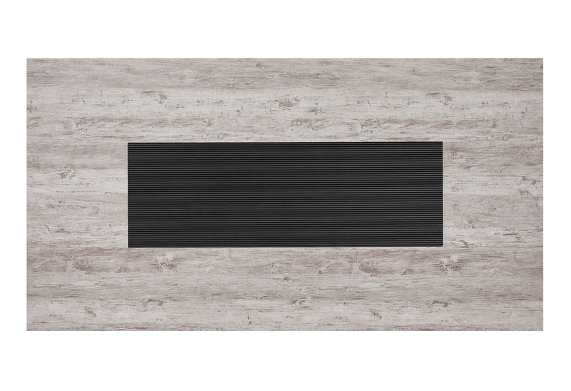 D8030 Dining Table with Storage Drawers and Storage Door