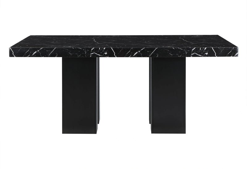 D03 Dining Table + D03DC Black