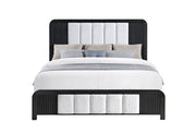 Beckett White/Black Bed