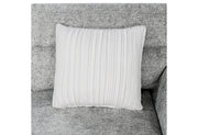U9401 Nickel Sofa Bed Sectional with 3 Pillows and Ottoman