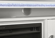 Lily Ent Unit 72 Inch with LED, Speakers, Crystal Inserts