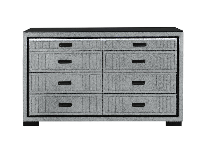Isabella Grey Dresser with LED