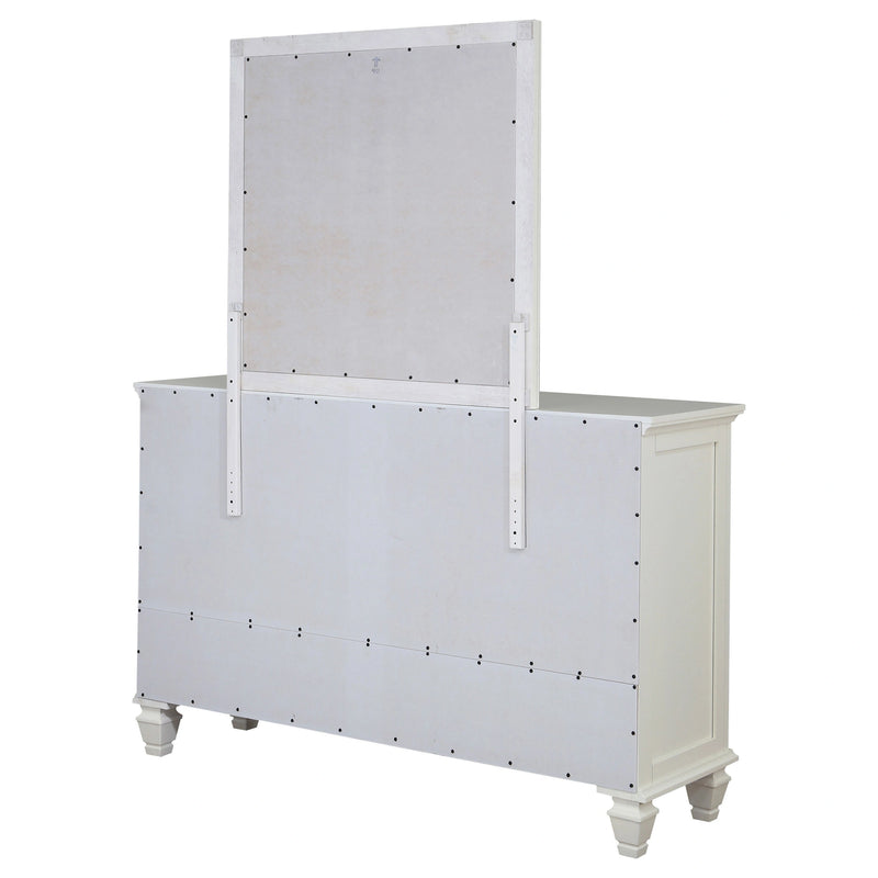 Sandy Beach Dresser with Mirror