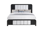 Beckett White/Black Bed