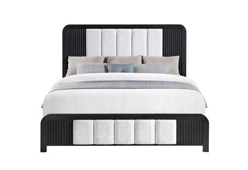 Beckett White/Black Bed