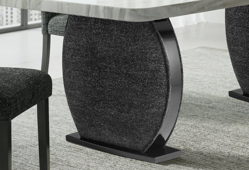 D2502 DINING TABLE AND 8 DINING CHAIRS
