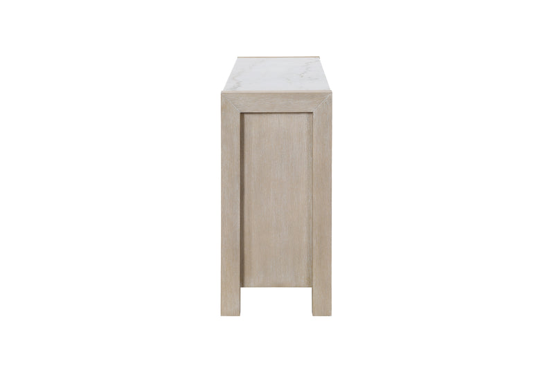 D1321 BUFFET W REAL MARBLE TOP
