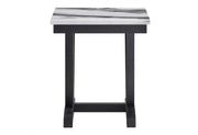 T1319 Blk/Wht End Table