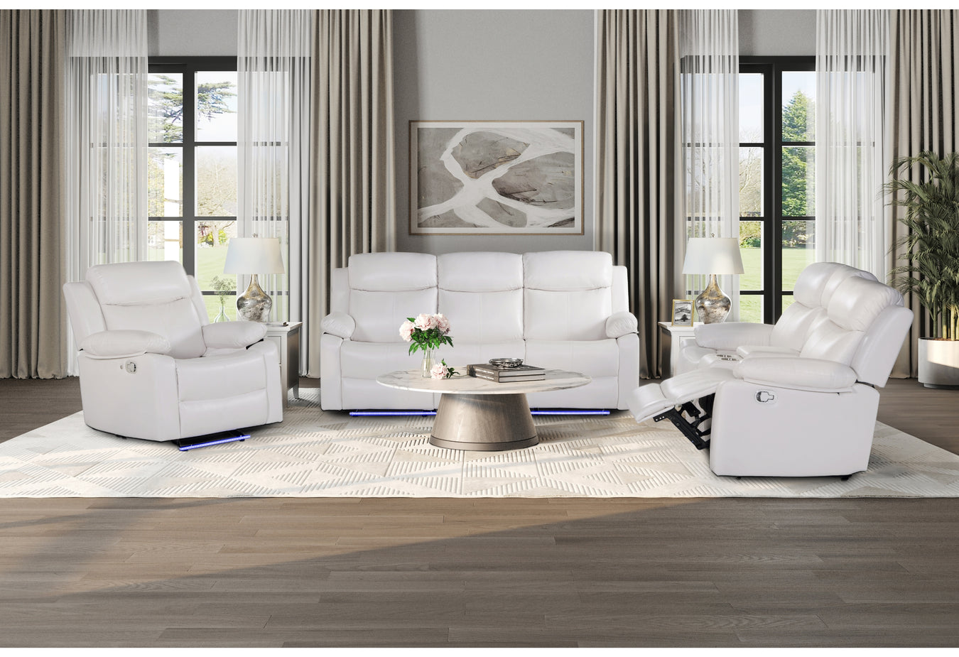 U6026 Blanche White With Speaker