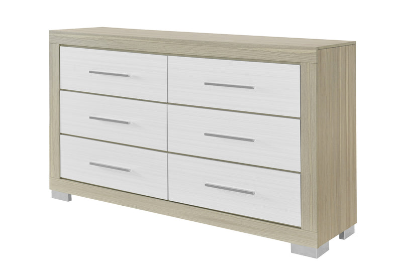 EMMA NATURAL/WHITE DRESSER