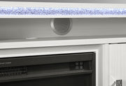 Lily Ent Unit 72 Inch with LED, Speakers, Crystal Inserts