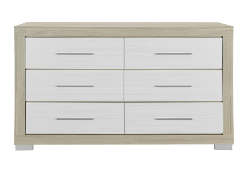 EMMA NATURAL/WHITE DRESSER