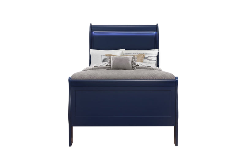 Charlie Twin Bed, Dresser, Mirror, and Nightstand