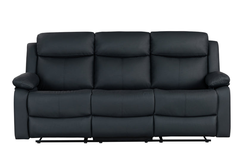 U6026 Pu 72A Reclining Sofa with LED