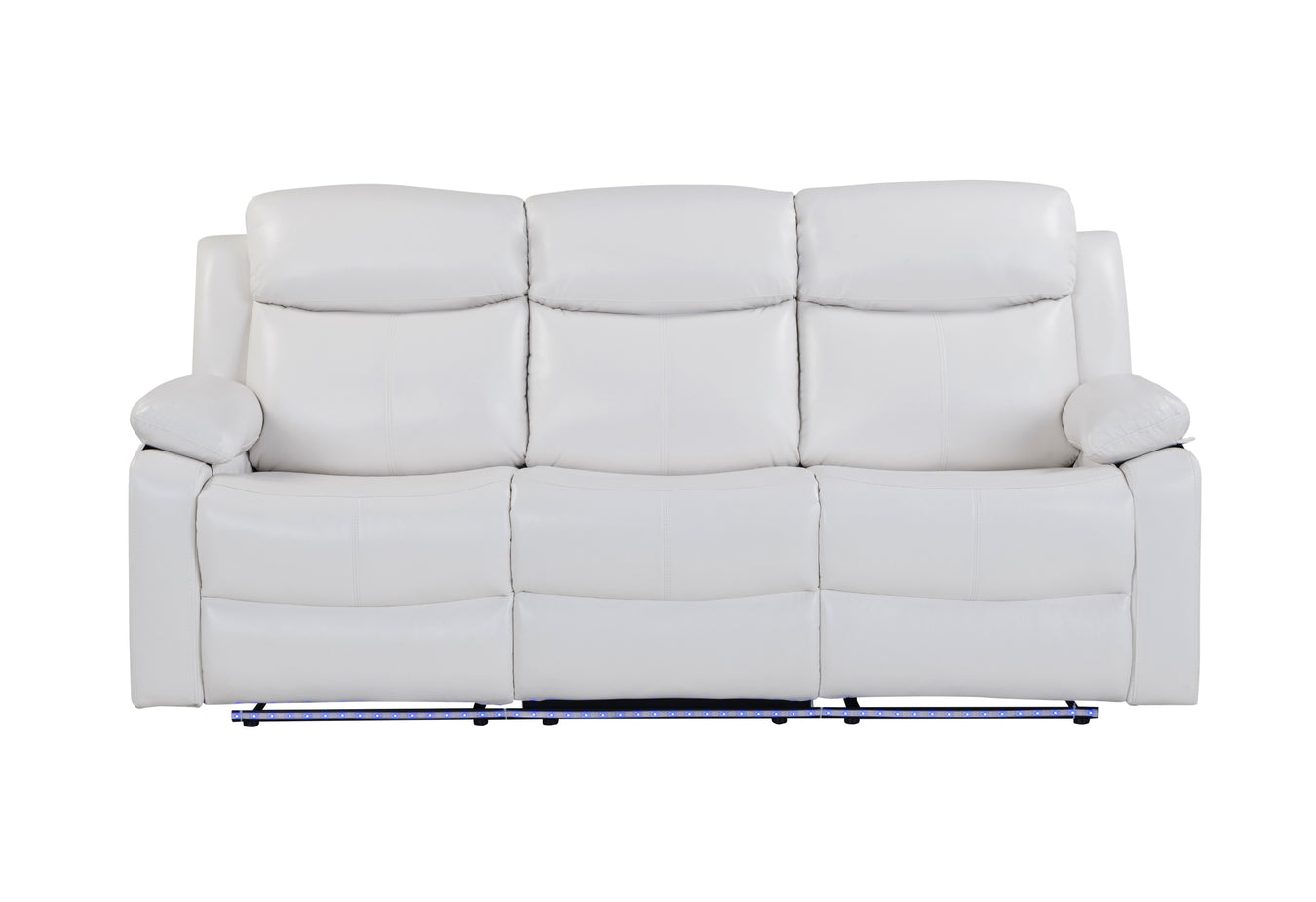 U6026 LED Blanche White Sectional