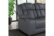 U7068 Grey 10 Pwr Rec Sofa/Pwr Con Rec Loveseat with LED