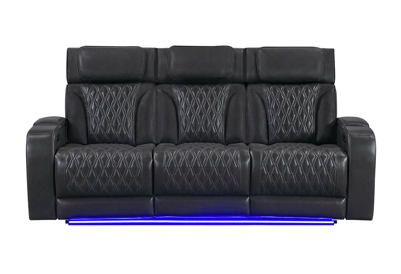 U8611 Blanche Power Reclining Sofa with PHR and LED