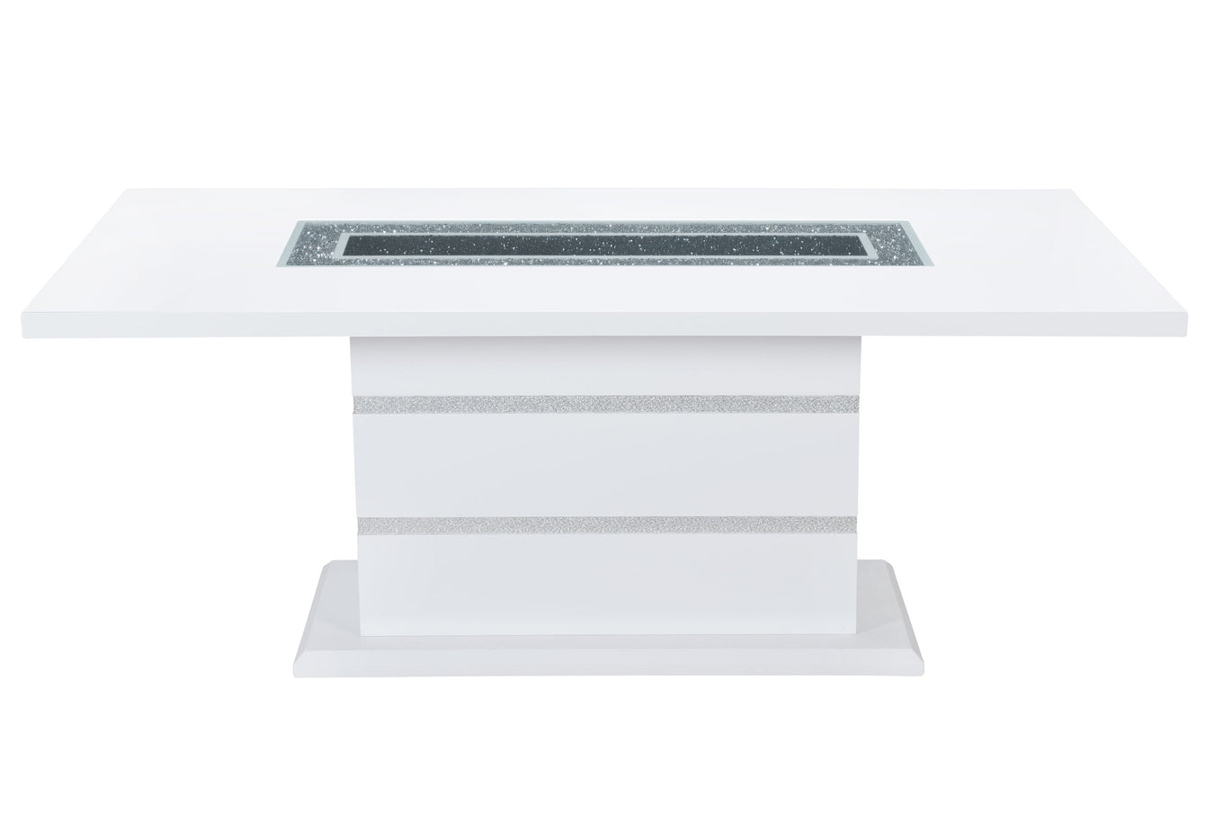 Monaco White Dining Table